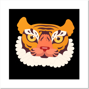 TIGER HEAD Posters and Art